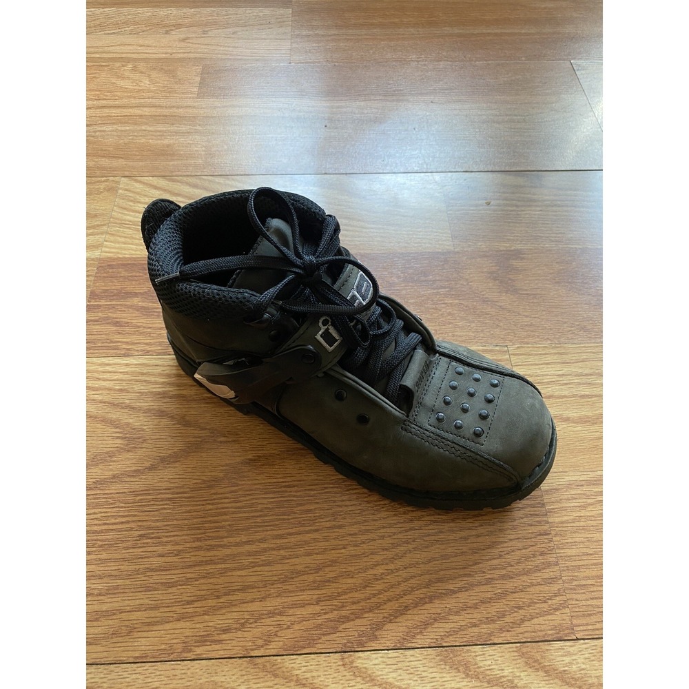 ICON Motorsports Super Duty  Motorcycle Boots  Hard Toe Buckle Men's 8